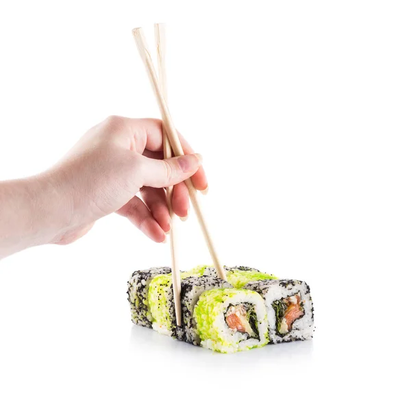 Den läckra sushin — Stockfoto