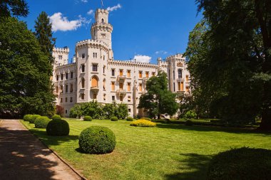 Çek Cumhuriyeti'nde Hluboka Kalesi