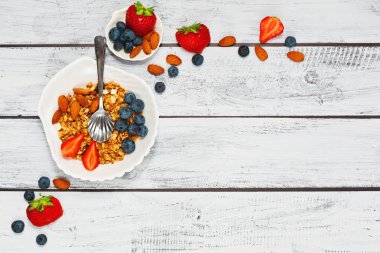 Sağlıklı Diyet kahvaltı konsepti