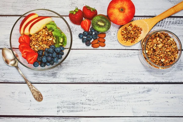 Sağlıklı Diyet kahvaltı malzemeler