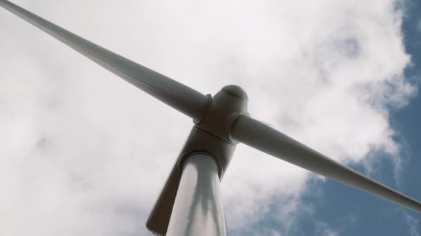 Wind power stations on mountains and hills — 비디오