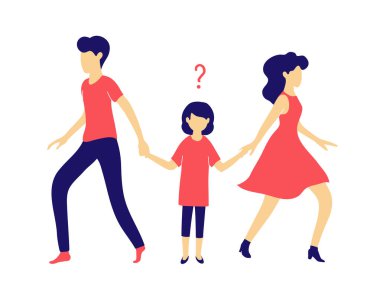 Karı koca boşanır. Bir çocuk anne ve baba arasında seçim yapar. Ebeveynlik hakları ve velayet davasında aile ve mahkemede çatışmalar.