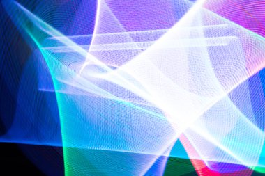 Soyut arkaplanı aydınlat.