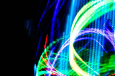 Parlak soyut arkaplan boyası. Geleceğin dokusu.