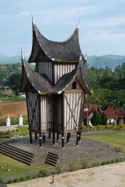 The Minagkabau House - Padang, Indonesia clipart