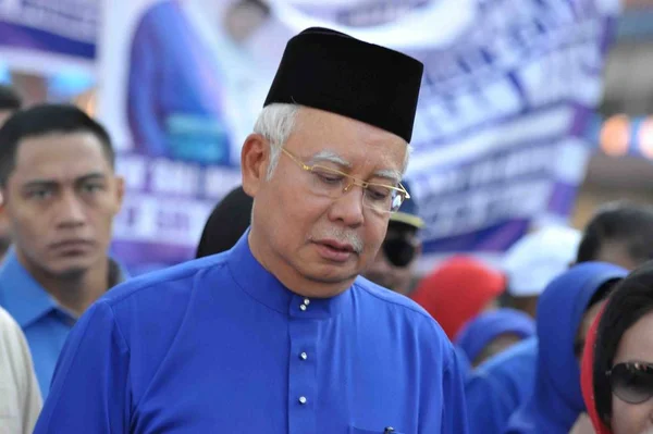 Pekan Malaysia April Premiärminister Mohd Najib Abdul Razak Nominering Dagen — Stockfoto