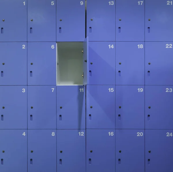 Indoor locker — Stockfoto