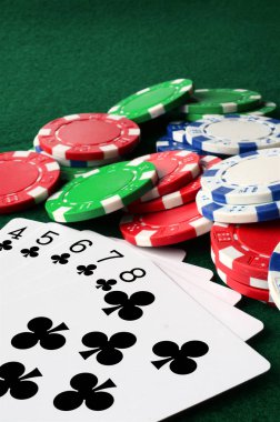 Straight Flush yakın çekim