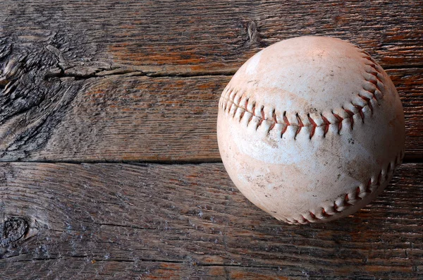 Gebrauchter Baseball-Hintergrund — Stockfoto