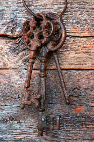 Αντίκες διακοσμητικά κλειδιά — Φωτογραφία Αρχείου