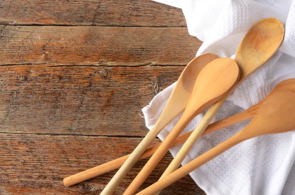 Wooden Mixing Spoons — Stock Photo, Image