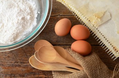 Ev stili pişirme arka plan