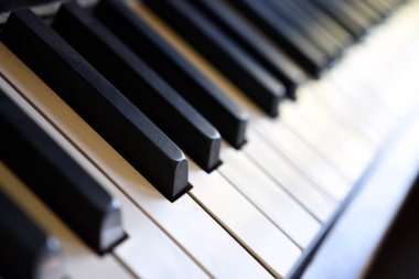 Piyano tuşları soyut 