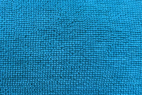 蓝色环状地毯纹理的抽象图像 — 图库照片