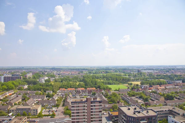 Visa över holländska staden av Beverwijk, Nederländerna — Stockfoto