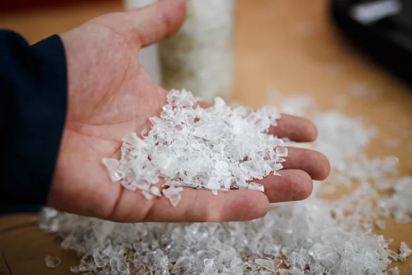 Granül plastik şişe fabrikadan geri dönüşümlü