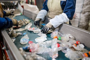 üretim hattı plastik atık facto işlenmesi için