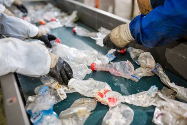 üretim hattı plastik atık facto işlenmesi için