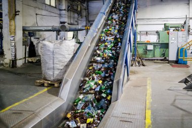 üretim hattı plastik atık facto işlenmesi için