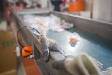 üretim hattı plastik atık facto işlenmesi için
