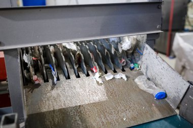 üretim hattı plastik atık facto işlenmesi için