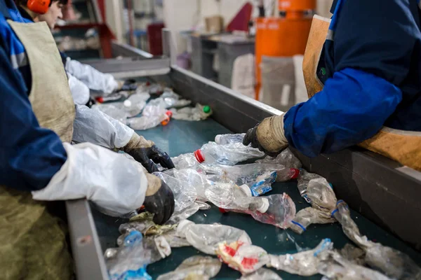 üretim hattı plastik atık facto işlenmesi için