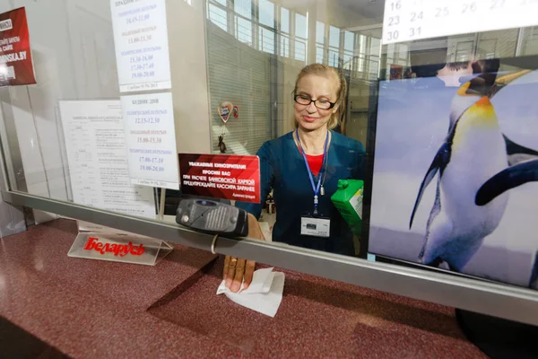 Minsk Belarus Února 2020 Dezinfekce Kina Koronaviru — Stock fotografie