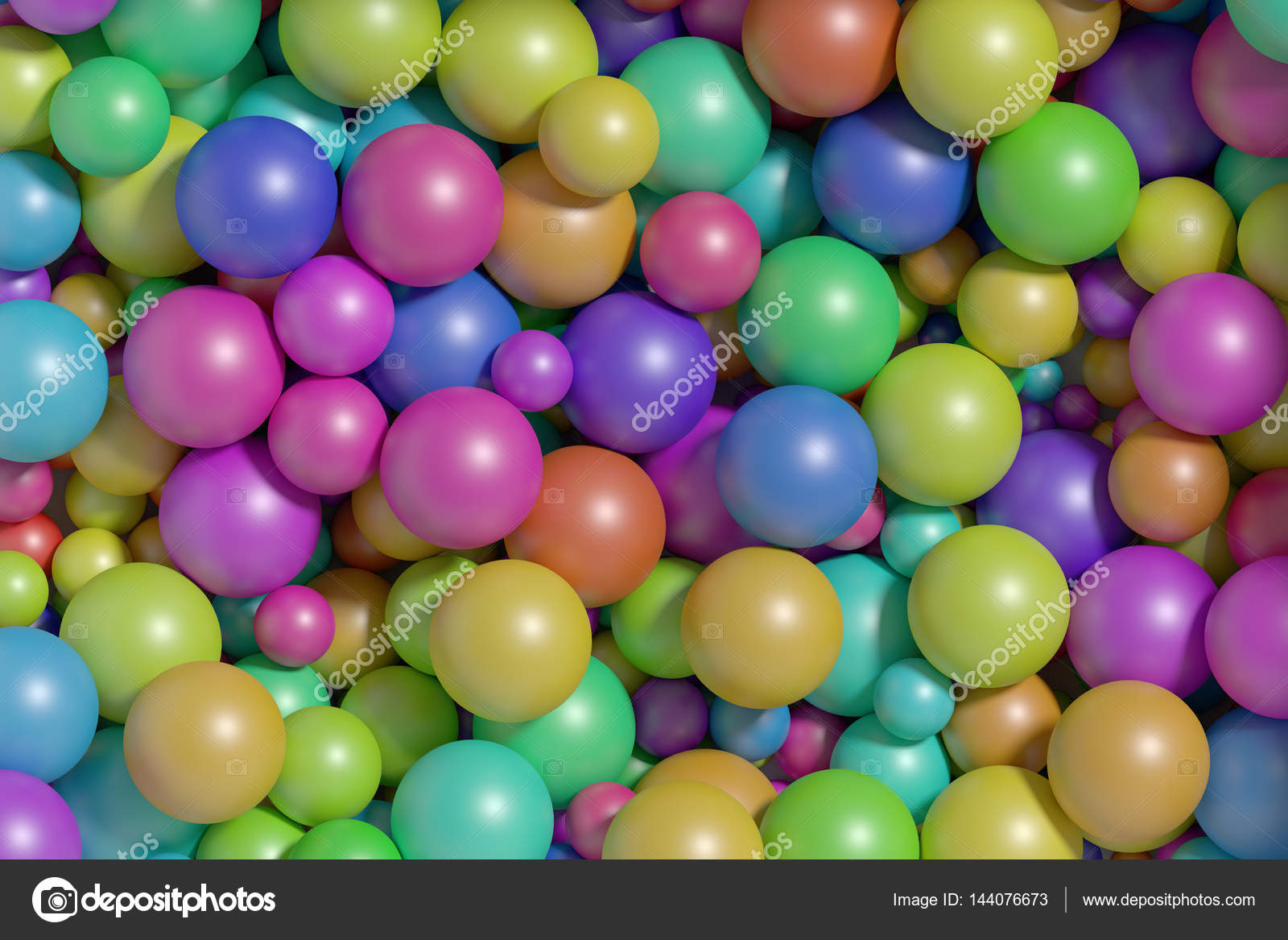 Multicolored Balls Background Stock Photo C Alfonsodetomas