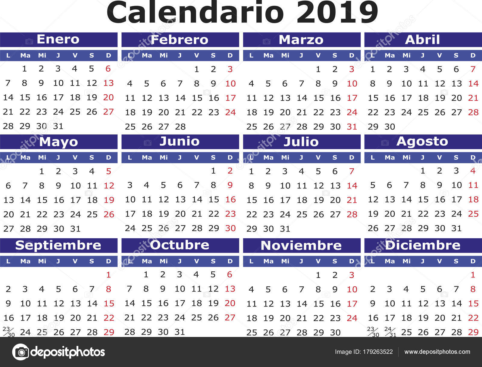 Calendario 2018 con números grandes para imprimir: ¡Imágenes impactantes! Calendario 2018 con números grandes para imprimir: ¡Imágenes impactantes!