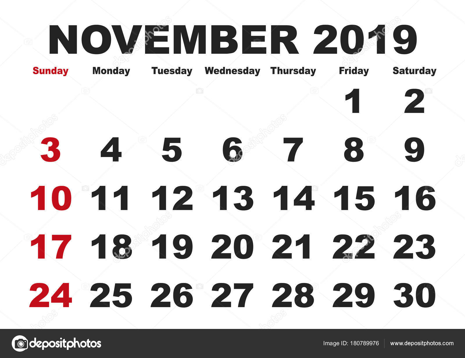 Kasım 2019 iin ay takvimi Kasım 2019 iin ay takvimi