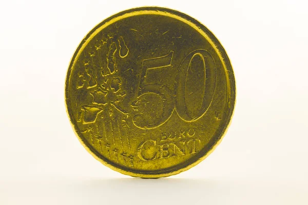 50 cêntimos — Fotografia de Stock