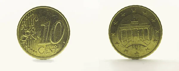 10 euro Cent — Stok fotoğraf