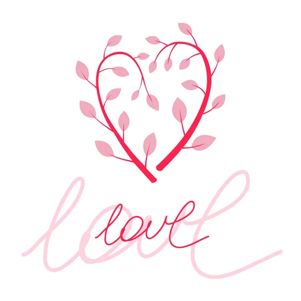 Romantik vektör kalp