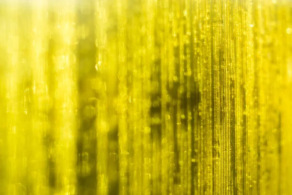 Żółty przezroczysty plastik — Zdjęcie stockowe