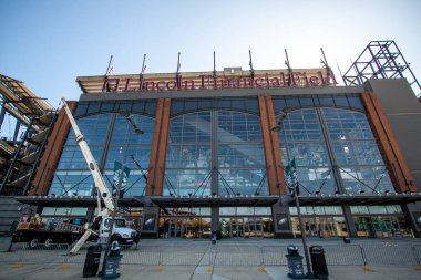 Usa, Philadelphia, Ekim 2019: Washington eyaletinin Lincoln Finans Alanı