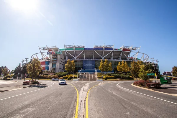 Eua Washington Outubro 2019 Estádio Fedex Field Washington — Fotografia de Stock