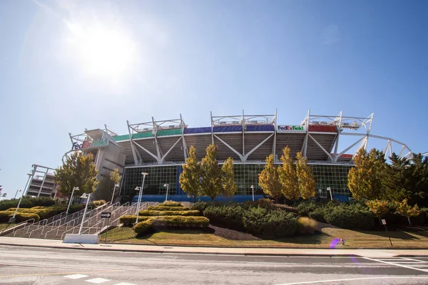 Usa Washington Říjen 2019 Fedex Field Stadium Státě Washington — Stock fotografie
