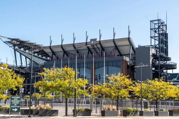 Usa Philadelphia Oktober 2019 Lincoln Financial Field Philadelphia Staten Pennsylvani — Stockfoto