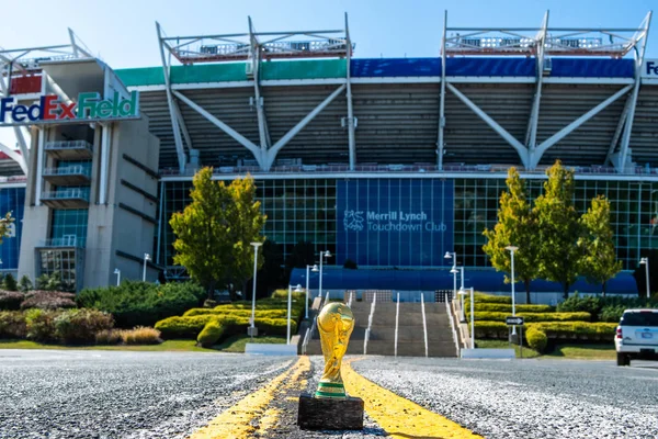 Usa Washington Říjen 2019 Mistrovství Světa Fifa Pozadí Fedex Field — Stock fotografie