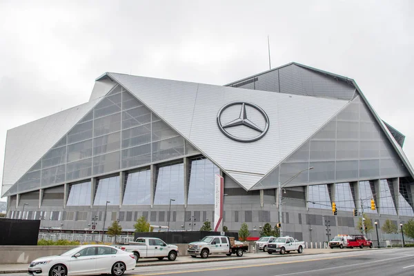 Usa Atlanta Říjen 2019 Stadion Mercedes Benz Státě Atlanta Gruzii — Stock fotografie