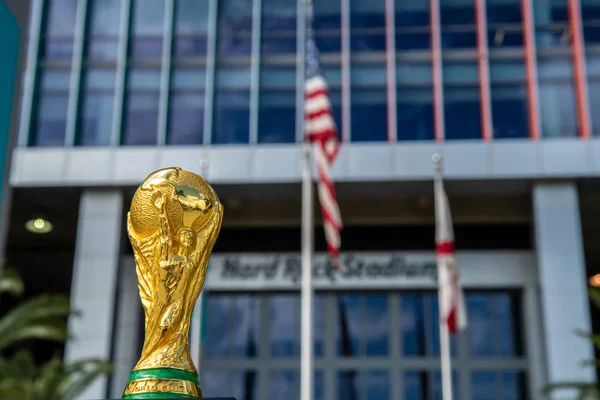 Eua Nova York Outubro 2019 Copa Mundo Fifa Segundo Plano — Fotografia de Stock