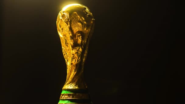 Eua Nova York Dezembro 2019 Copa Mundo Fifa Fundo Parede — Vídeo de Stock