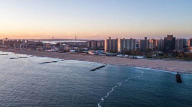 Coney Adası, New York 'un havadan görünüşü