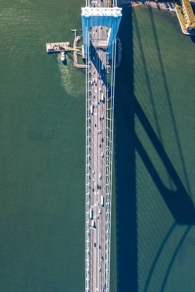 Imagens Aéreas Ponte Verrazano — Fotografia de Stock