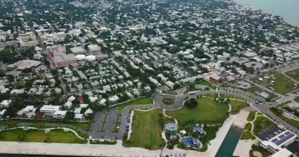 Vista Aérea Key West Florida — Vídeos de Stock