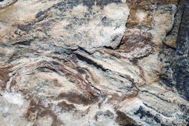 Kahverengi ve gri tonlama ile taş yüzeyi