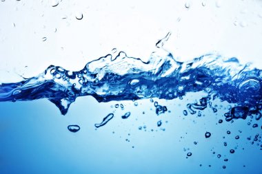 Su sıçrama, su sıçrama. Arka plan.