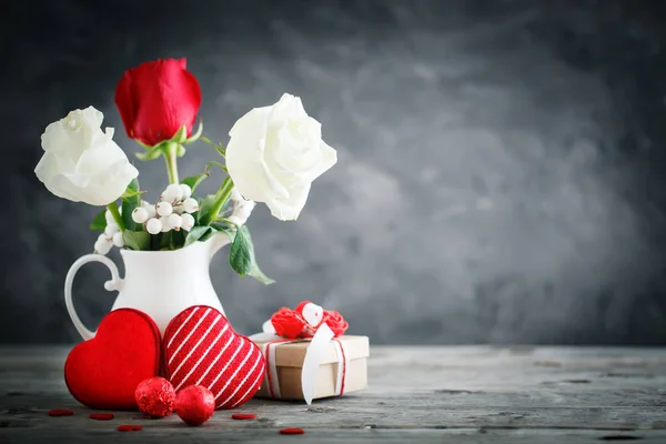 Feliz día de San Valentín. Fondo de felicitación por el Día de San Valentín — Foto de Stock
