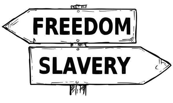 Направляющий знак мультфильма с двумя десятичными стрелками
