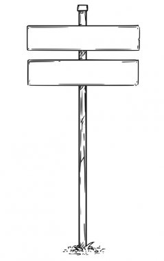 Boş boş işareti çizim kurulu